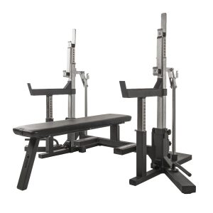 Styrkeløft Pro kombi rack m/benk
